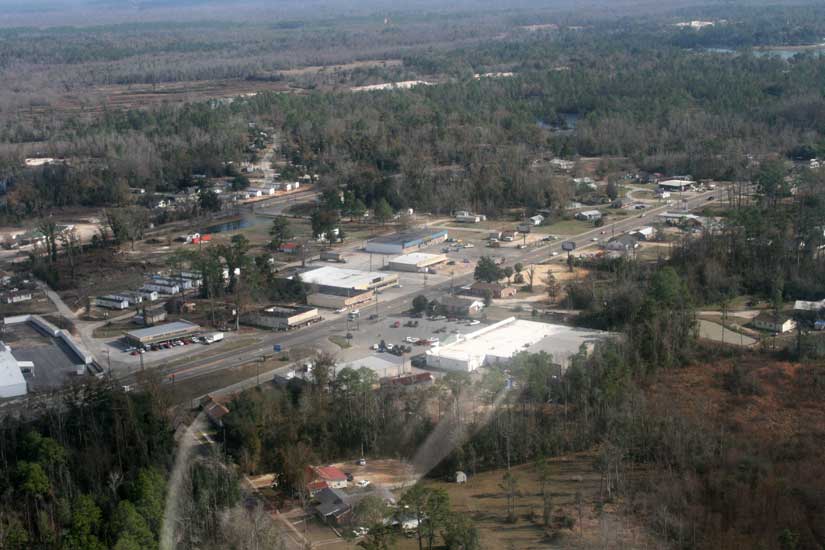 Over Flomaton, Looking At Century 