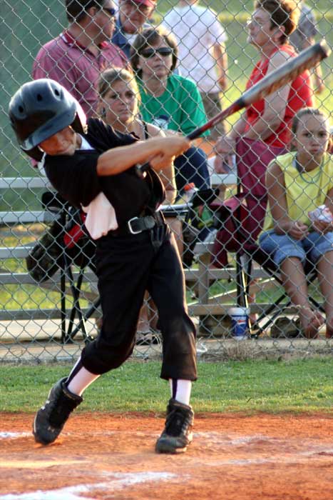 Molino at bat