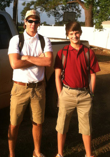 Justin and John Wesley Hiebert, Escambia Academy