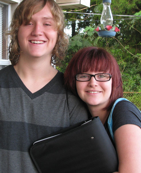 Jeremy Stacey, 10th, Northview; Jessica Stacey, 8th, Ernest Ward