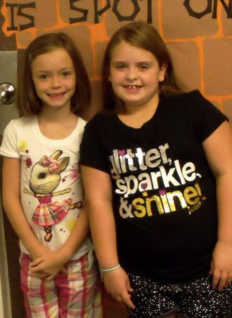 Aleigh, 2dn; Mere, 1st, Byrneville Elem