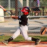 Zach Payne gets a hit