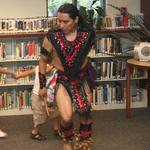 Aztec Dancer At Library
