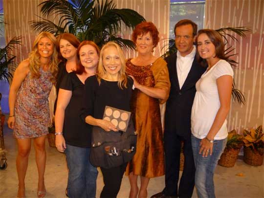 Sheila, Jill, Cheryl and Shelby With Today's Cast