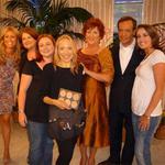 Sheila, Jill, Cheryl and Shelby With Today's Cast