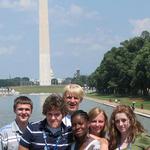 With Florida Students At National Mall