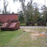  When the painting is done, the engine will look as it did in its glory years fro the Alger-Sullivan Lumber Company.