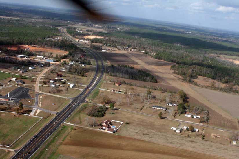 Over Hwy 31 Looking North On 113
