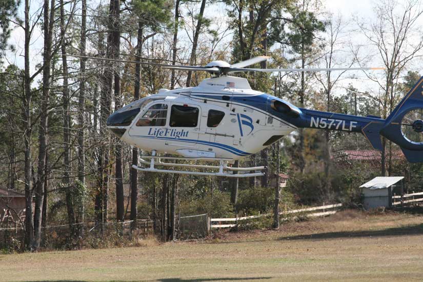 Landing LifeFlight
