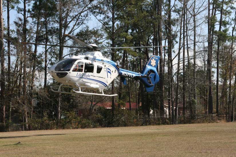 Landing LifeFlight