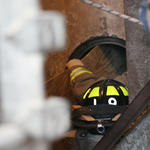 Passing Wood Into Silo