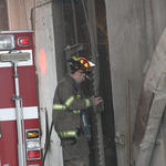 First Firemen Arrive On Scene