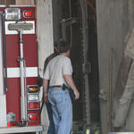 First Firemen Arrive On Scene