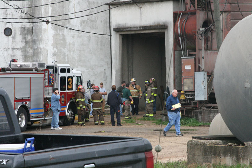 Man Trapped In Grain Silo