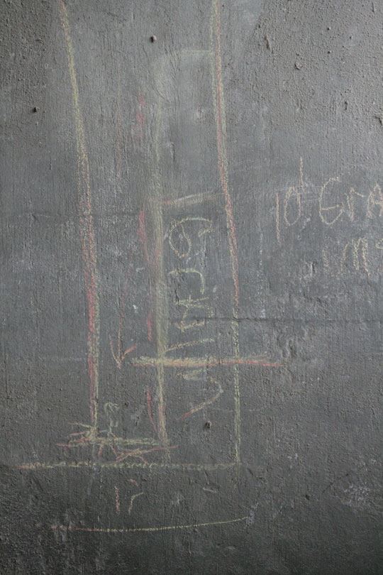 Drawing Of Wall Of Grain Inside Elevator