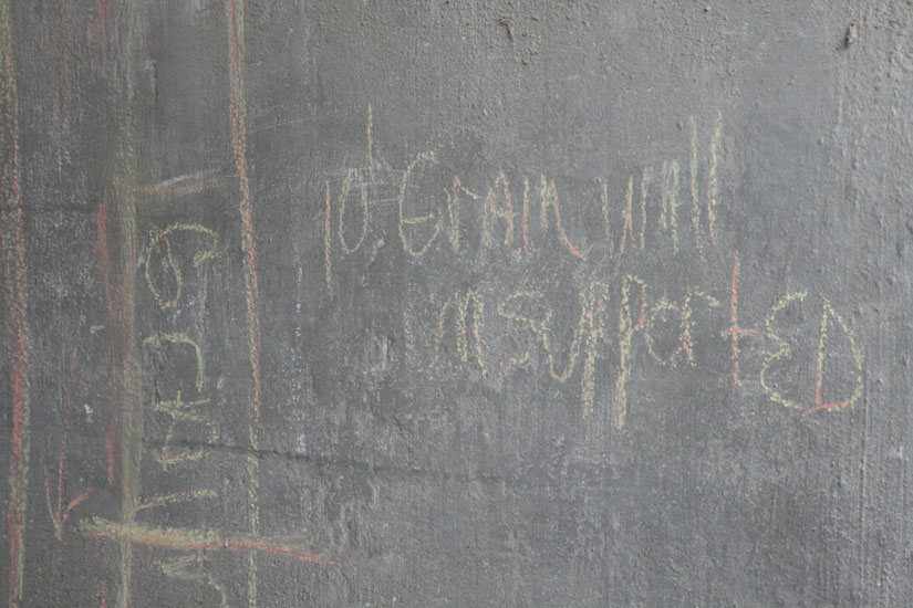 "10' Grain Wall Unsupported"