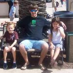 Austin Albritton with his cousins (Lexi and Zack Tschannen) in Old Town San Diego