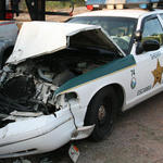 Escambia Deputy Wreck Near Jay