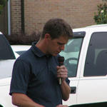 Brandon Smith praying for Government