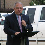 Rev. Mike Grindle leading the Prayer for our Nation