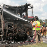 Flomaton RV Bus Fire