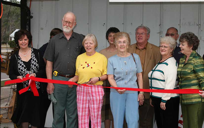 Tea Room Ribbon Cutting