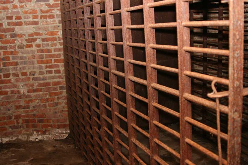 Looking Down Side Of Cell