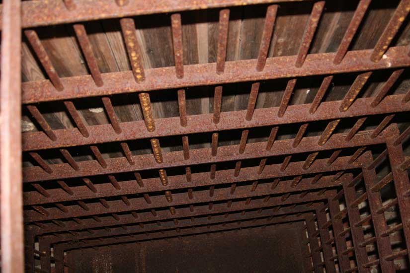 Looking Up From Inside Cell