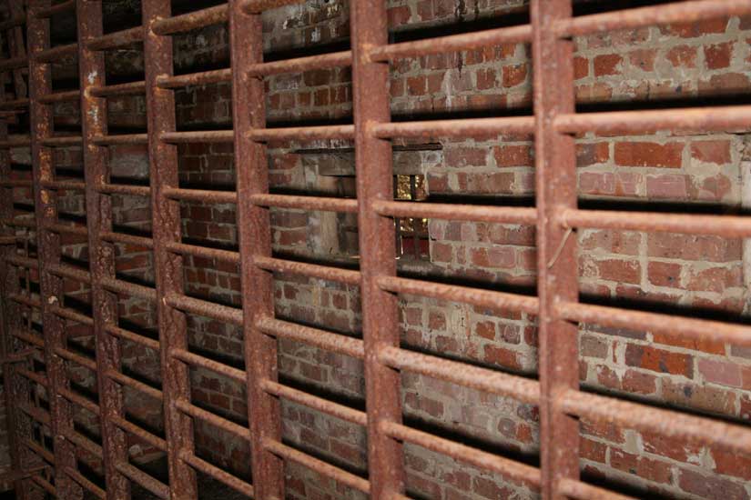 Looking Out From Inside Cell