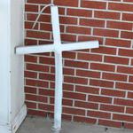 Cross from Highland Baptist steeple