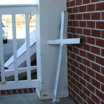 Cross from Highland Baptist steeple