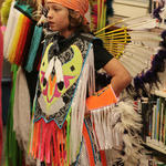 Poarch Dancers At Library