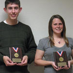 Junmi Ross Award - Jessica Bloodsworth -- Jim Ross Award – Clint Davis