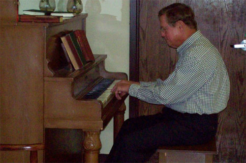 Don Ripley on piano
