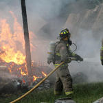 Pine Barren Barn Fire