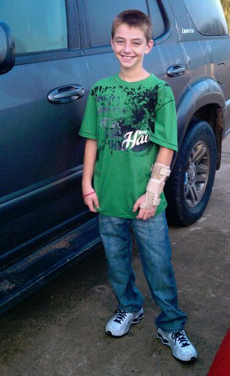 Hunter Kinnard, 5th grade, Molino Park