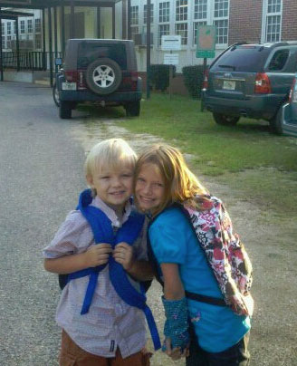 CJ and Madicyn Bell, Byrneville Elem.