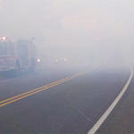 Hwy 31 Closed By Brush Fire