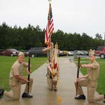 Northview High Jr ROTC , Colton Kawamora, Jessisa Bloodsworth, Miranda Scott, Dalton Cummings