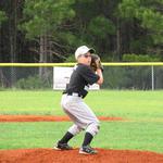 Zach Payne prepares for the pitch