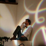 ewMichael O'Brien relaxes during speaking session 1