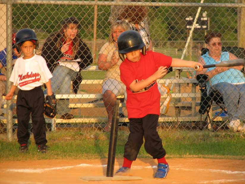 Michael Ward hits it