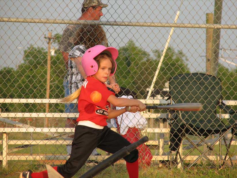 Madison Norton gets a hit