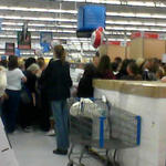 Line For $19.95 Sheets At Pace Walmart (from Latisha Webb)