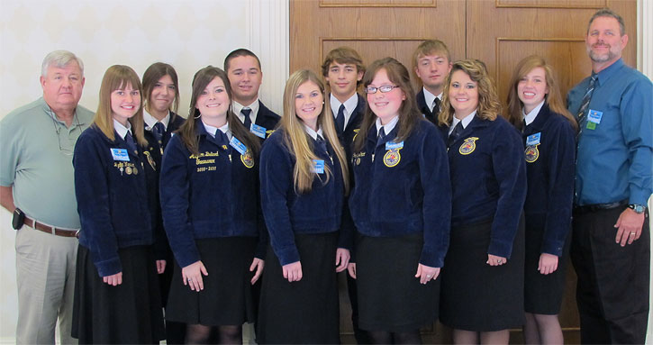 Students Attend State FFA Convention, Receive Awards : NorthEscambia.com
