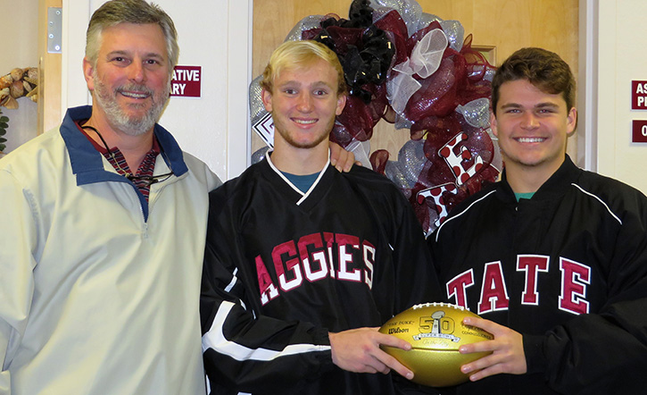 Three Tate Aggies Named To All-State Football Team : NorthEscambia.com