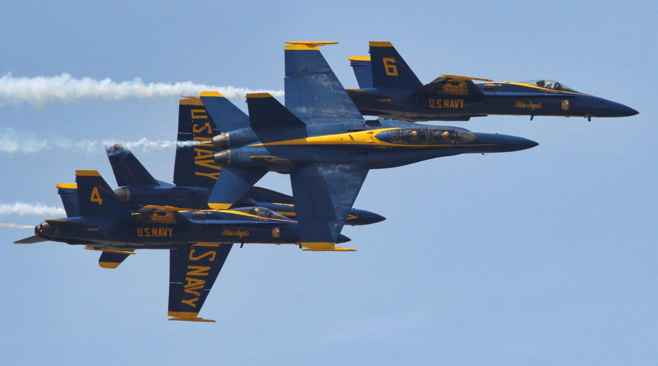 Thousands Attend Blue Angels First Home Practice Of Year (With Gallery