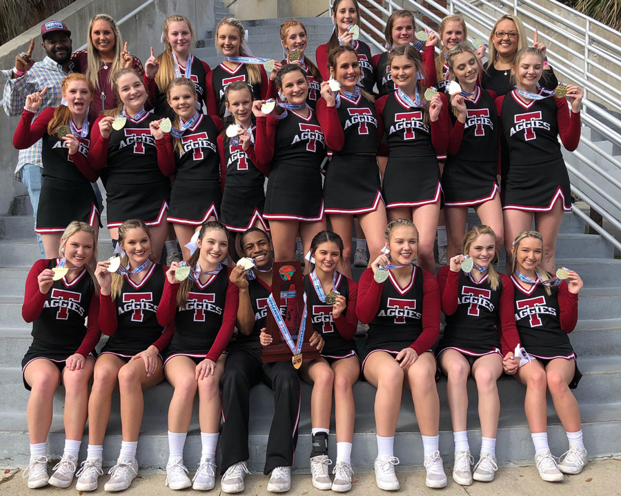Tate High Home State Champ Cheerleaders; WFHS Also Places At