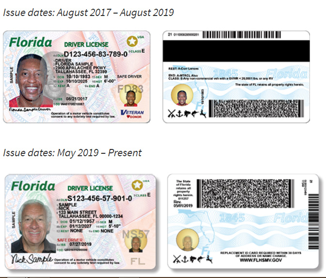 FLHSMV Releases Modified Florida Driver License with Enhanced
