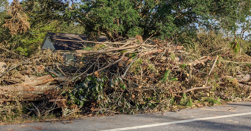 Escambia County Collects 21 Million Cubic Yards Of Hurricane Sally